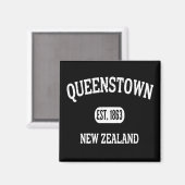 Queens Town Newzealand  Magneet (Voorkant / Achterkant)