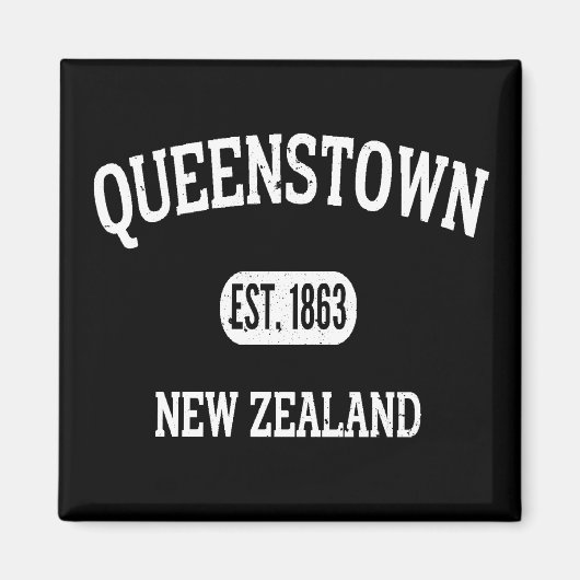 Queens Town Newzealand  Magneet (Voorkant)