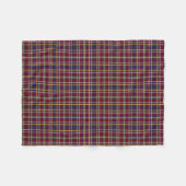 Queens University Kingston Ontario Tartan Fleece Deken (Voorkant (Horizontaal))