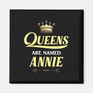Queens worden Annie Gift genoemd, een gepersonalis Magneet