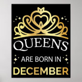 Queens wordt geboren in december I Poster (Voorkant)
