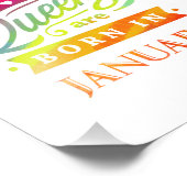 Queens wordt geboren in januari 2010. foto afdruk (Hoek)