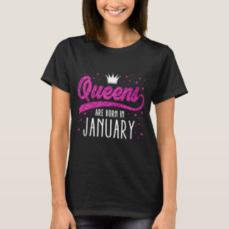 Queens wordt geboren in januari 2010 t-shirt