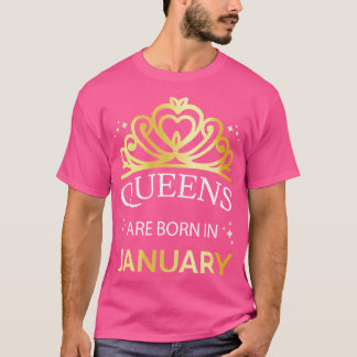 Queens wordt geboren in januari I T-shirt