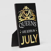 Queens wordt geboren in juli I Fotoplaat (Zijkant)