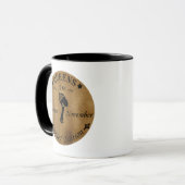 Queens wordt geboren in november mok (Voorkant links)