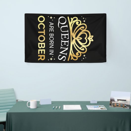 Queens wordt geboren in oktober I Spandoek (Beurs)