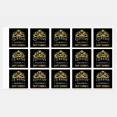 Queens wordt geboren in september I Labels (Vel)