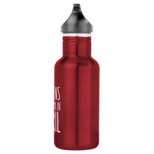 Queens wordt in april geboren waterfles  (Rechts)