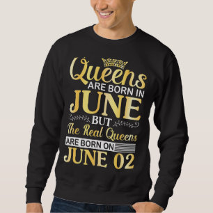 Queens wordt in juni geboren, de echte koninginnen trui