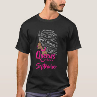 Queens wordt in september geboren.. t-shirt