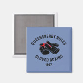 'Queensberry Rules' magneet (Voorkant / Achterkant)