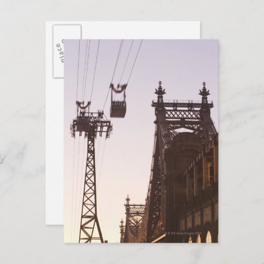 Queensboro Bridge Briefkaart (Voorkant / Achterkant)