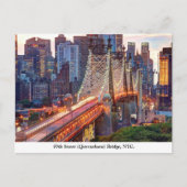 Queensboro Bridge, New York Briefkaart (Voorkant)