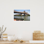 Queensboro Bridge New York Poster (Keuken)