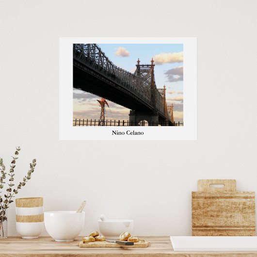 Queensboro Bridge Poster (Keuken)