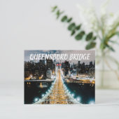 Queensboro-brug Briefkaart (Staand voorkant)