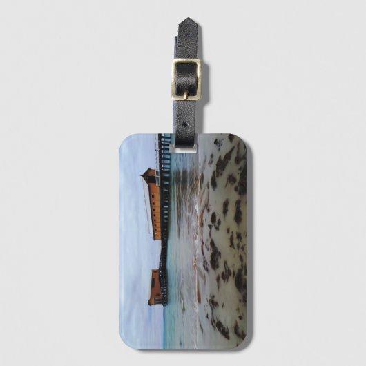 Queenscliff Dreaming Bagagelabel (Voorkant (verticaal))