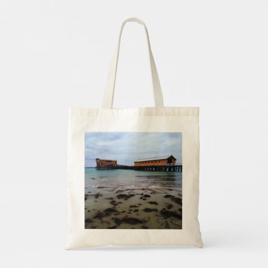 Queenscliff Dreaming Budget Canvas tas (Achterkant)