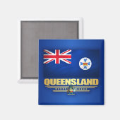Queensland 2 magneet (Voorkant / Achterkant)