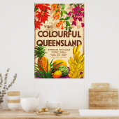Queensland Australia Tourism Poster (Keuken)
