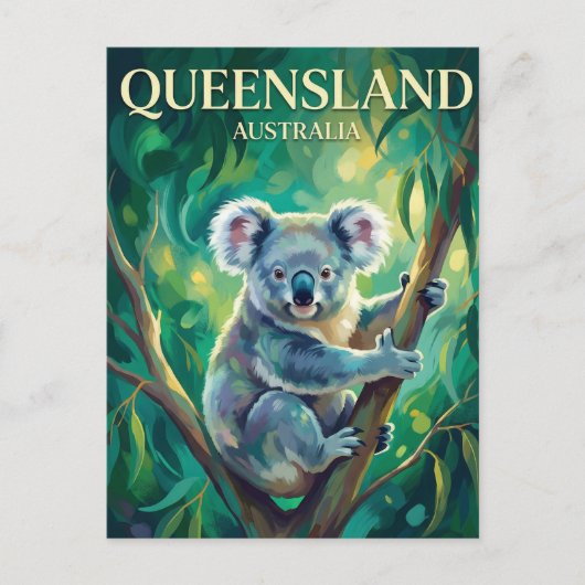 Queensland Australië Briefkaart (Voorkant)