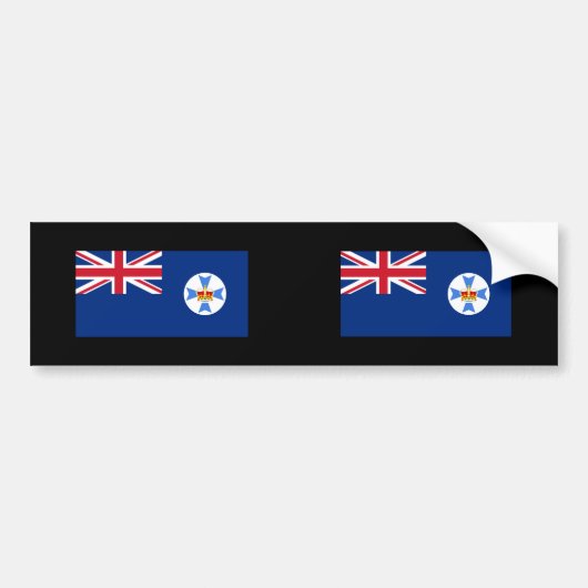 Queensland, Australië Bumpersticker (Voorkant)