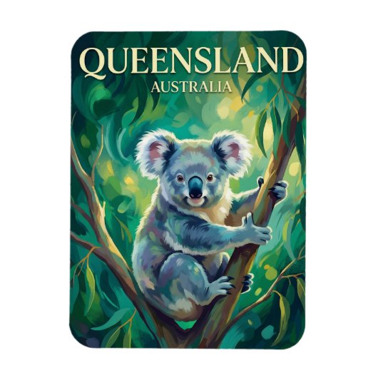 Queensland Australië Magneet (Verticaal)