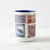 Queensland, Australië, mok  postzegels (Midden)