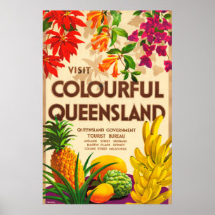 Queensland Australië Toerisme Poster