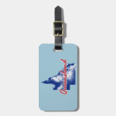 Queensland Bagagelabel (Voorkant verticaal)