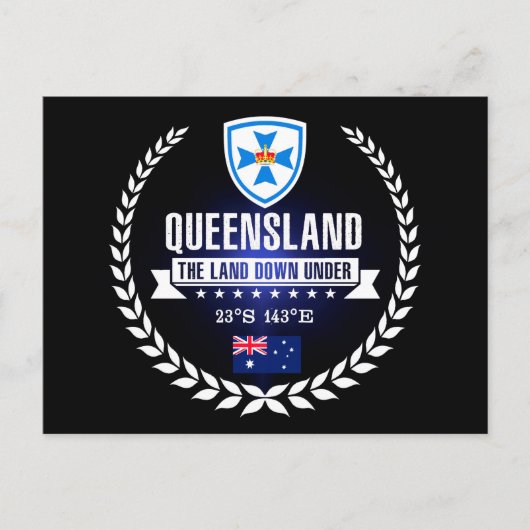 Queensland Briefkaart (Voorkant)