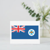 Queensland Flag Briefkaart (Staand voorkant)