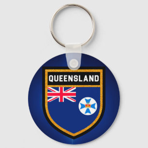 Queensland Flag Sleutelhanger