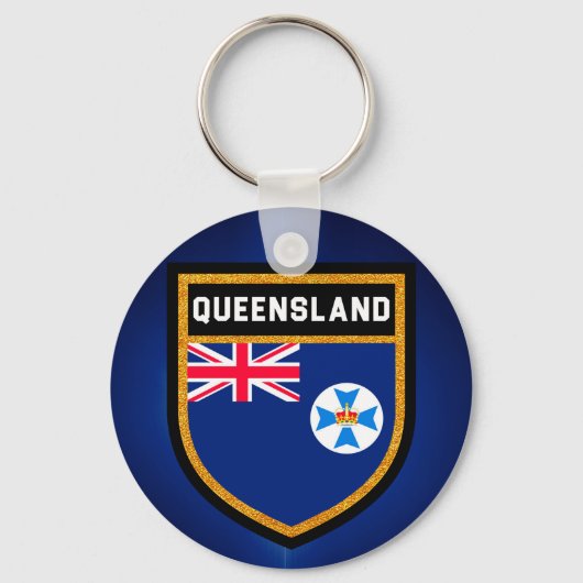 Queensland Flag Sleutelhanger (Voorkant)