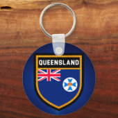 Queensland Flag Sleutelhanger (Voorkant)