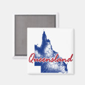 Queensland Magneet (Voorkant / Achterkant)