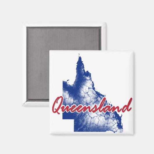 Queensland Magneet (Voorkant / Achterkant)