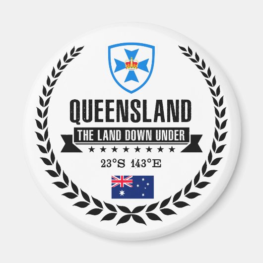 Queensland Magneet (Voorkant)
