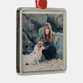 Queensland Red Heeler - Lucy Metalen Ornament (Rechts)