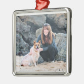 Queensland Red Heeler - Lucy Metalen Ornament (Links)