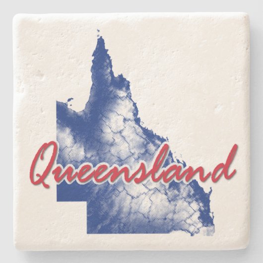 Queensland Stenen Onderzetter (Voorkant)