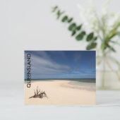 queensland strand life briefkaart (Staand voorkant)