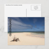 queensland strand life briefkaart (Voorkant / Achterkant)