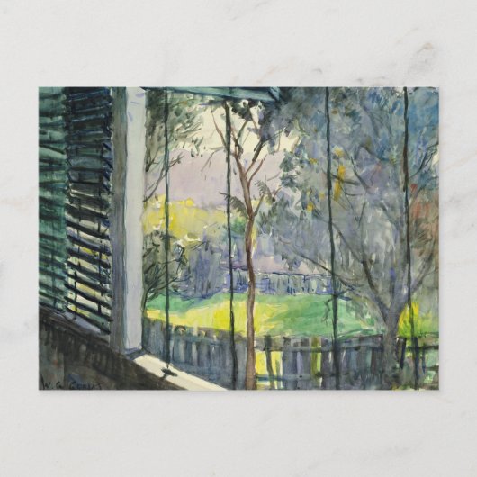 Queensland Verandah, 20e eeuw Briefkaart (Voorkant)