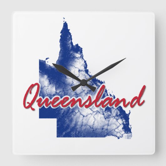 Queensland Vierkante Klok (Voorkant)