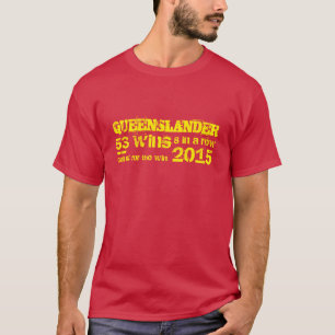 Queenslander, land van oorsprong t-shirt