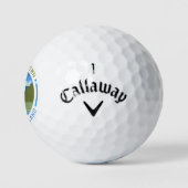 QUEENSTOED ZUID-ISLAND NIEUWE ZEELAND GOLF-BALLEN GOLFBALLEN (Logo)