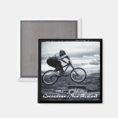 Queenstown - Adrenaline Adventures (Fridge Magnet) Magneet (Voorkant / Achterkant)