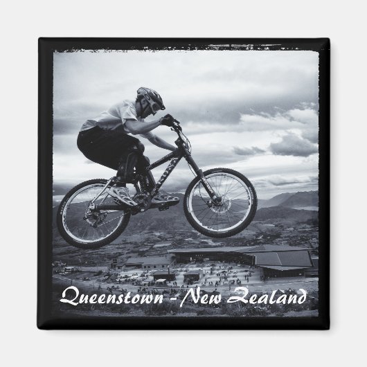 Queenstown - Adrenaline Adventures (Fridge Magnet) Magneet (Voorkant)